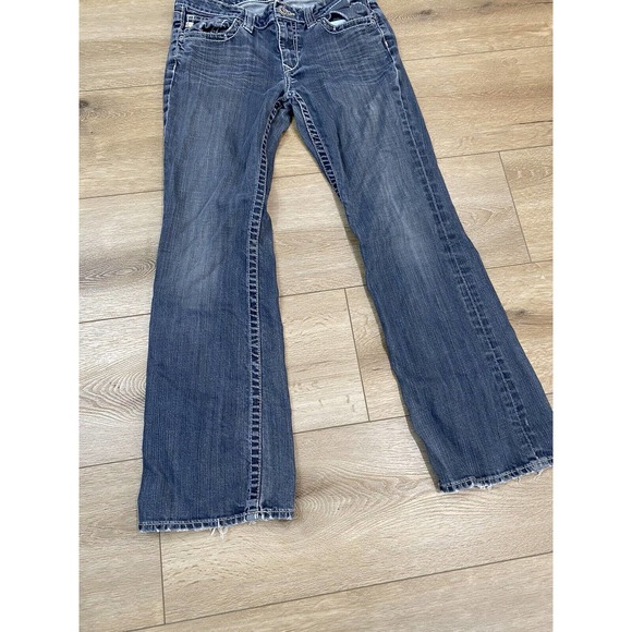 Big Star Jeans 29R Hazel Bootcut Gray Wash Denim Jeans 29x30 - Picture 2 of 9